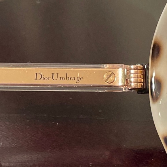 Christian Dior Umbrage Havana Brown Gold Sunglasses - Picture 11 of 12